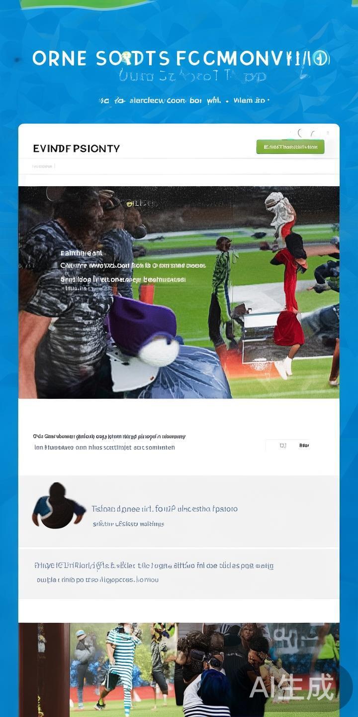 互动社区与赛事报名
网站还设有互动区域，用户可以